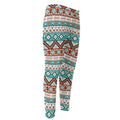 Navajo Geometric Pattern Print Men's Compression Pants