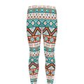 Navajo Geometric Pattern Print Men's Leggings