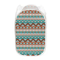 Navajo Geometric Pattern Print Mesh Laundry Hamper