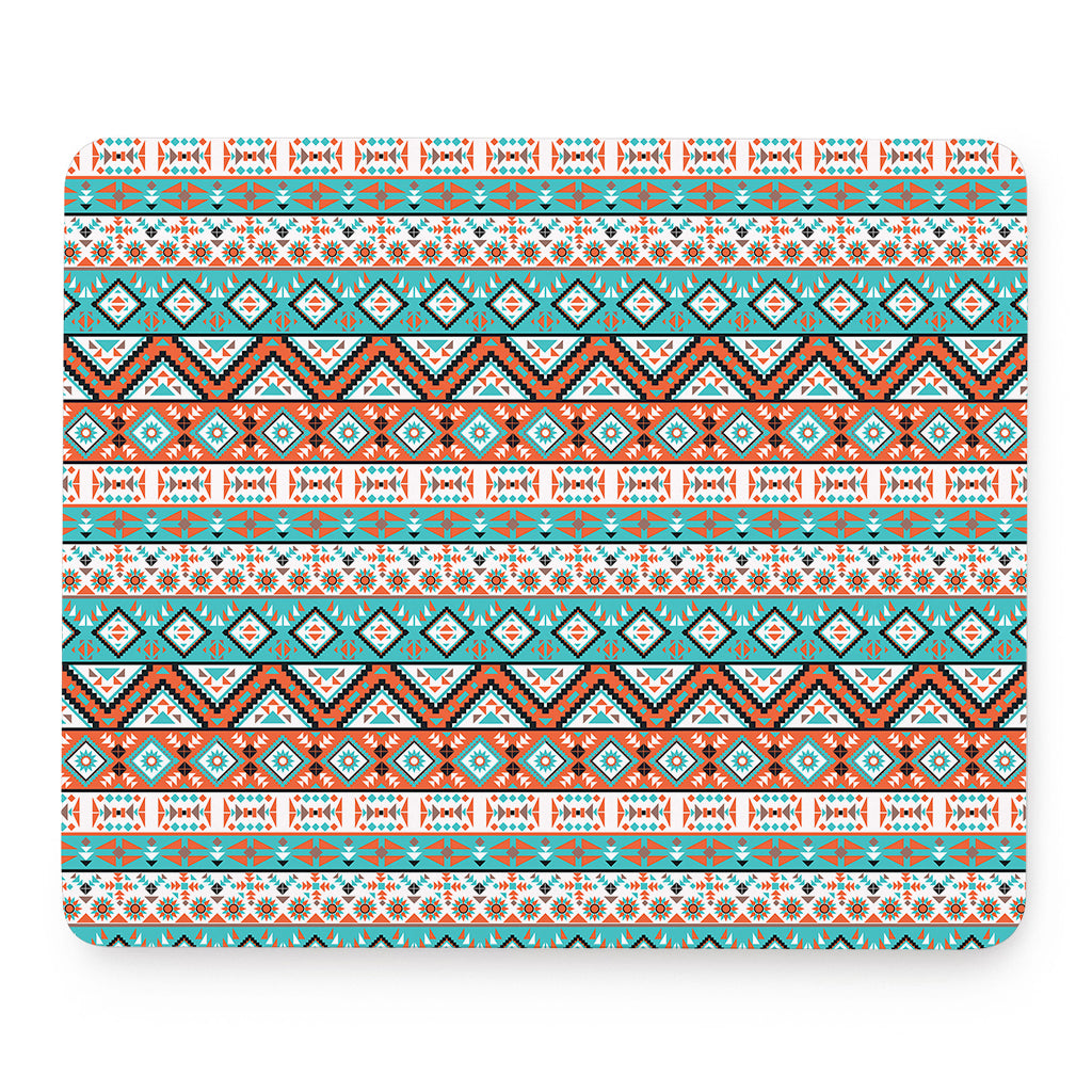 Navajo Geometric Pattern Print Mouse Pad