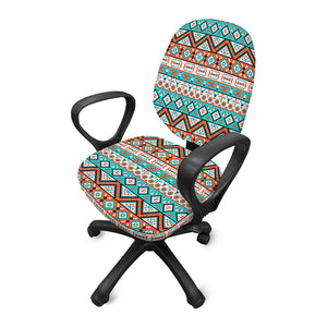 Navajo Geometric Pattern Print Office Chair Cover