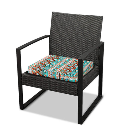 Navajo Geometric Pattern Print Outdoor Seat Cushion Cover