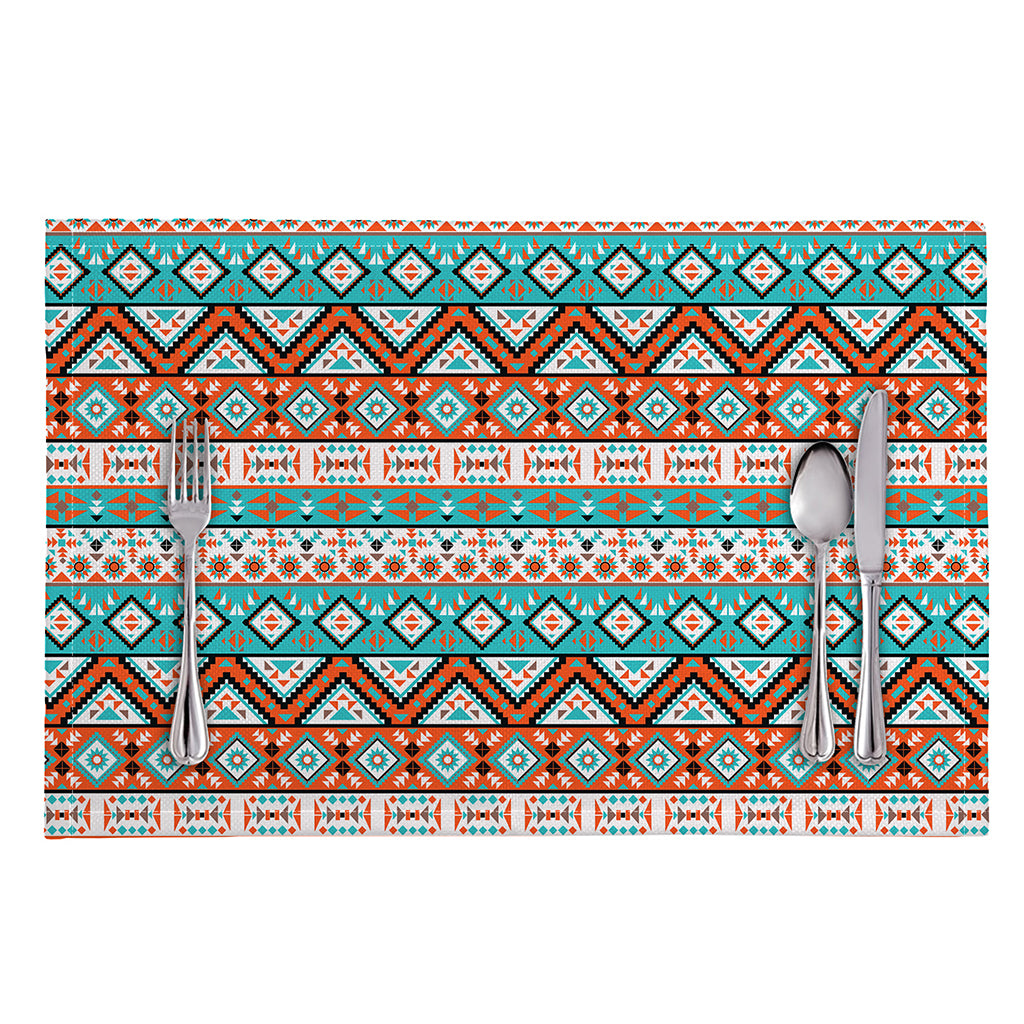 Navajo Geometric Pattern Print Placemat
