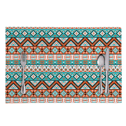 Navajo Geometric Pattern Print Placemat