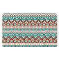 Navajo Geometric Pattern Print Polyester Doormat
