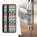 Navajo Geometric Pattern Print Refrigerator Handle Covers