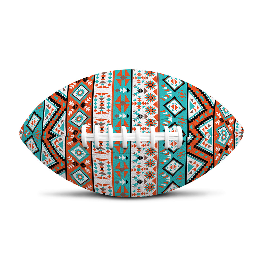 Navajo Geometric Pattern Print Rugby Ball