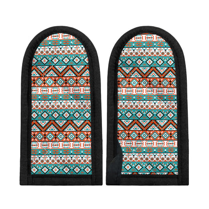 Navajo Geometric Pattern Print Skillet Handle Cover