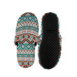 Navajo Geometric Pattern Print Slippers