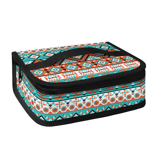 Navajo Geometric Pattern Print Small Lunch Bag
