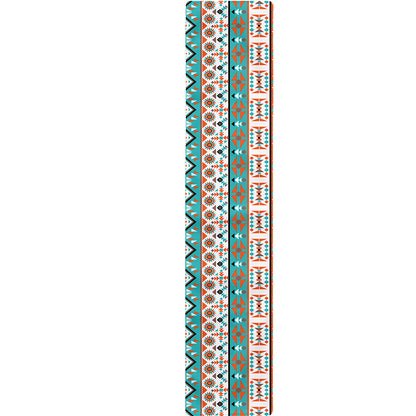Navajo Geometric Pattern Print Table Runner