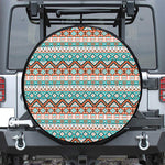 Navajo Geometric Pattern Print Tire Cover