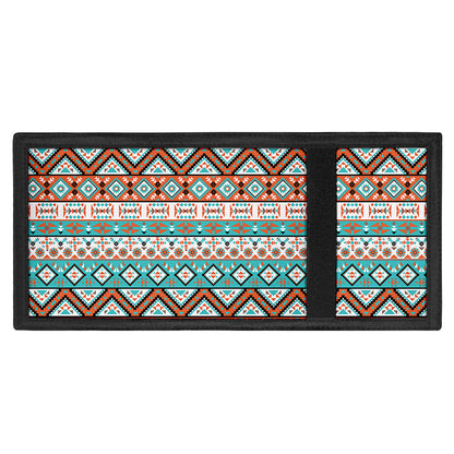 Navajo Geometric Pattern Print Trifold Wallet
