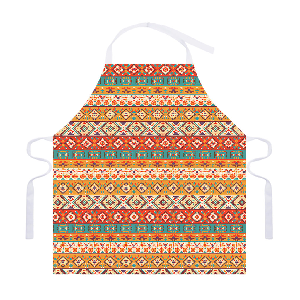Navajo Native Pattern Print Adjustable Apron