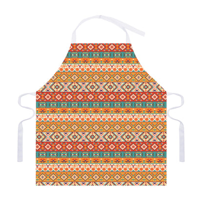 Navajo Native Pattern Print Adjustable Apron