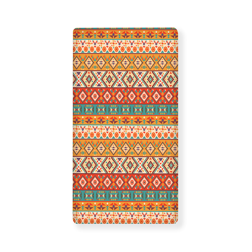 Navajo Native Pattern Print Baby Crib Sheet