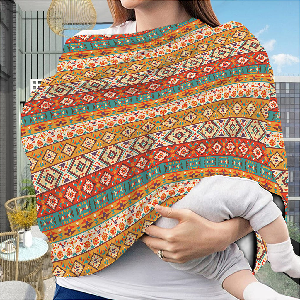 Navajo Native Pattern Print Baby Seat Cover