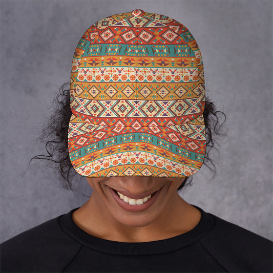 Navajo Native Pattern Print Baseball Cap