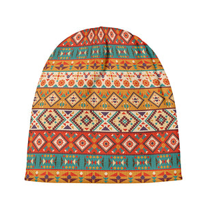 Navajo Native Pattern Print Beanie