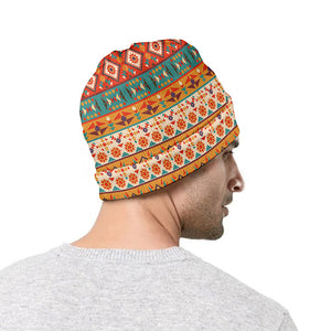 Navajo Native Pattern Print Beanie