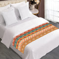Navajo Native Pattern Print Bed Runner