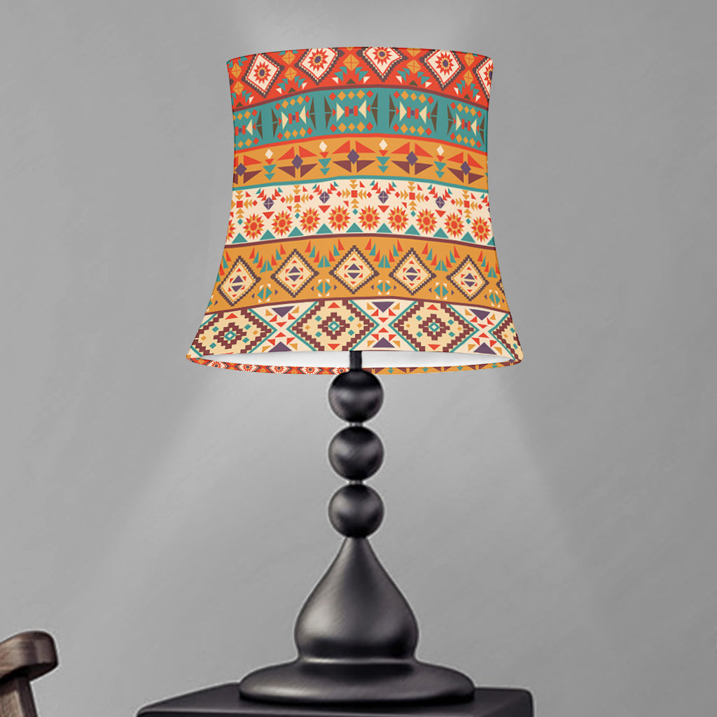 Navajo Native Pattern Print Bell Lamp Shade