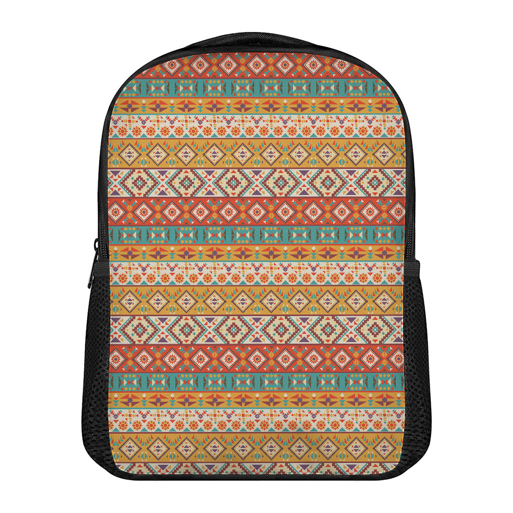 Navajo Native Pattern Print Casual Backpack