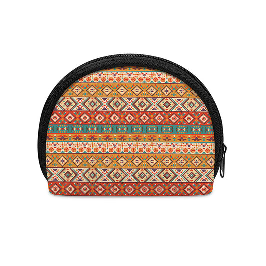 Navajo Native Pattern Print Coin Purse