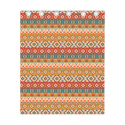 Navajo Native Pattern Print Curtain