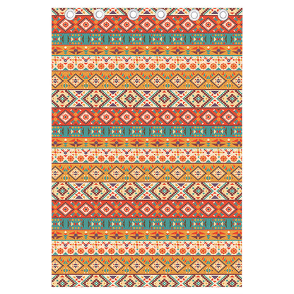 Navajo Native Pattern Print Curtain