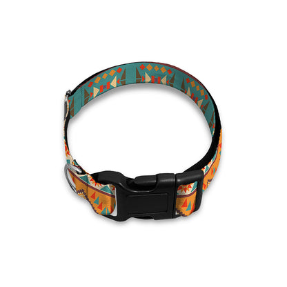 Navajo Native Pattern Print Dog Collar