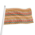 Navajo Native Pattern Print Flag