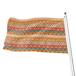 Navajo Native Pattern Print Flag