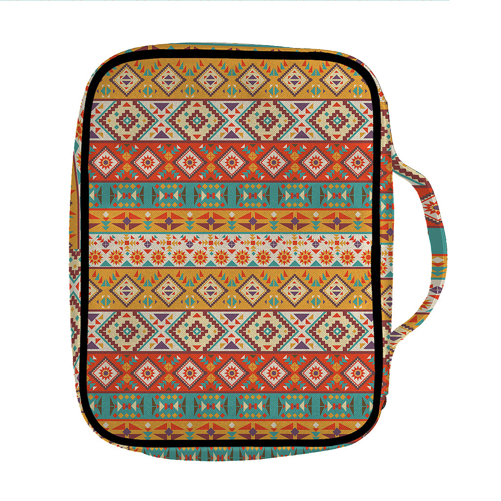 Navajo Native Pattern Print Front Pocket Bible Bag