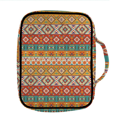 Navajo Native Pattern Print Front Pocket Bible Bag