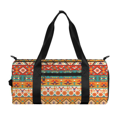 Navajo Native Pattern Print Gym Bag