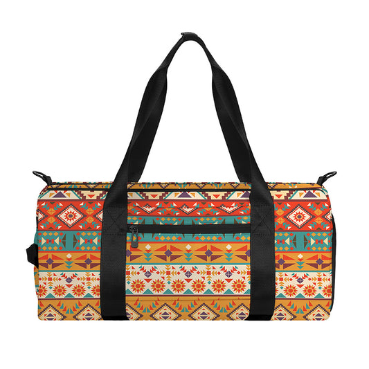 Navajo Native Pattern Print Gym Bag