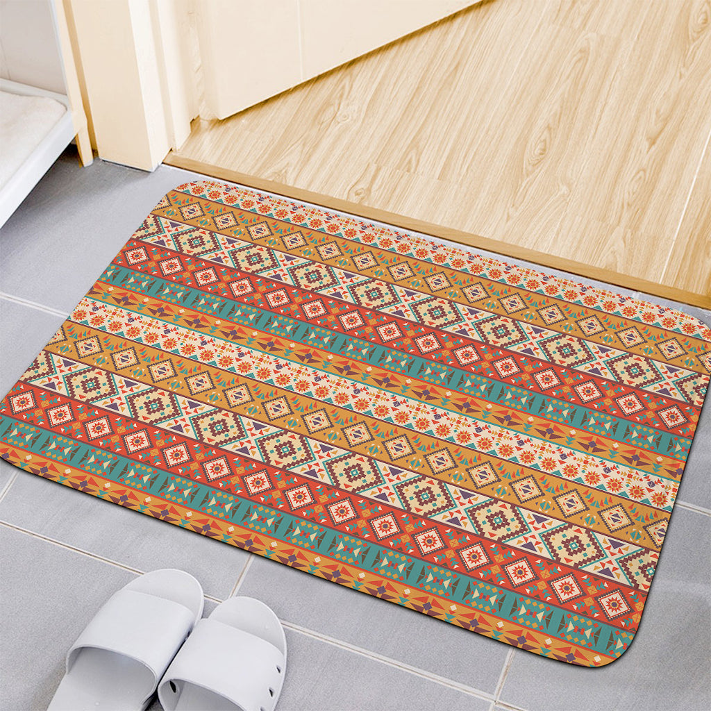 Navajo Native Pattern Print Indoor Door Mat