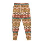 Navajo Native Pattern Print Jogger Pants