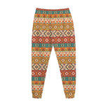Navajo Native Pattern Print Jogger Pants