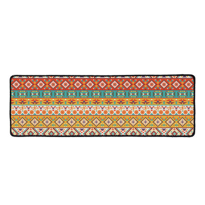 Navajo Native Pattern Print Long Kitchen Mat