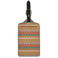Navajo Native Pattern Print Luggage Tag