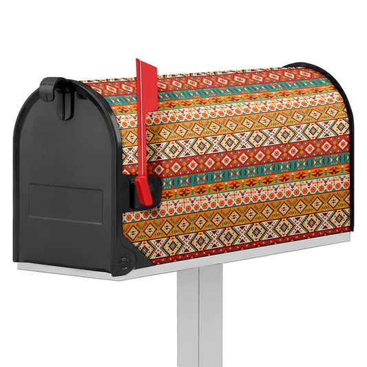 Navajo Native Pattern Print Mailbox Cover