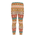 Navajo Native Pattern Print Men's Leggings