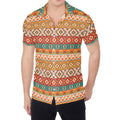 Navajo Native Pattern Print Men's Shirt