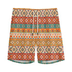 Navajo Native Pattern Print Men's Sports Shorts