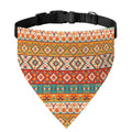 Navajo Native Pattern Print Over The Collar Dog Bandana