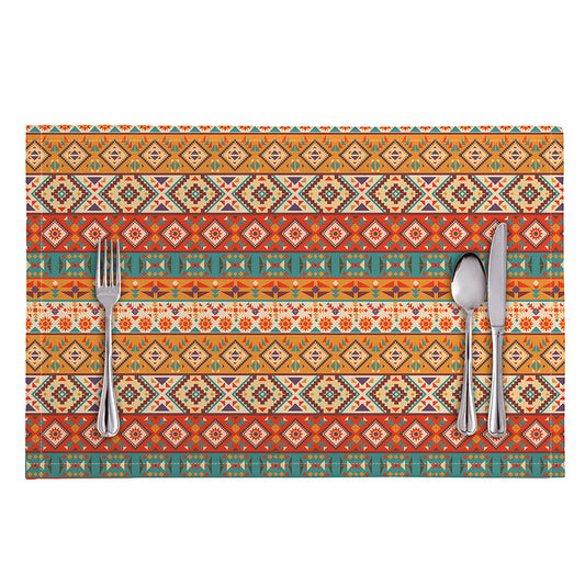 Navajo Native Pattern Print Placemat