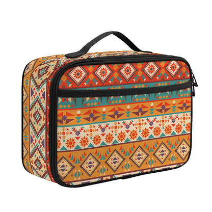 Navajo Native Pattern Print Portable Lunch Bag