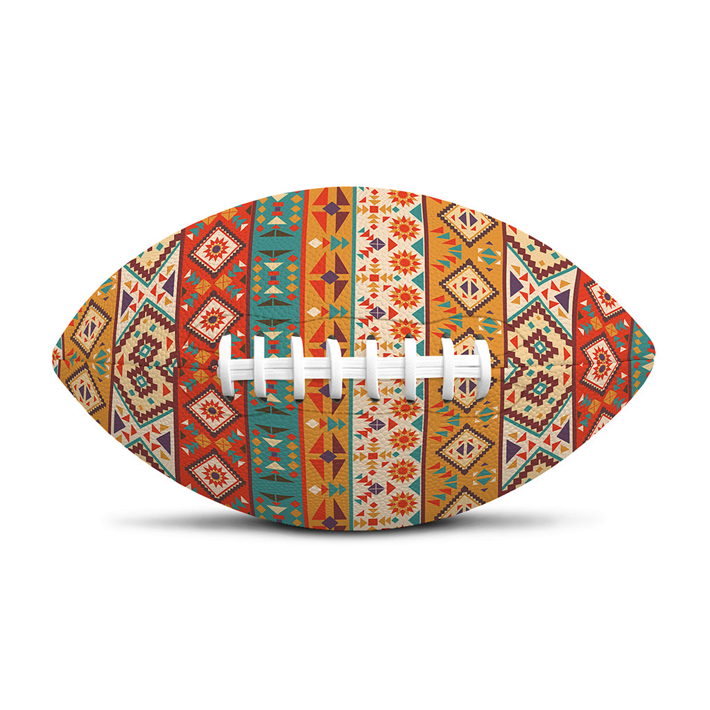 Navajo Native Pattern Print Rugby Ball